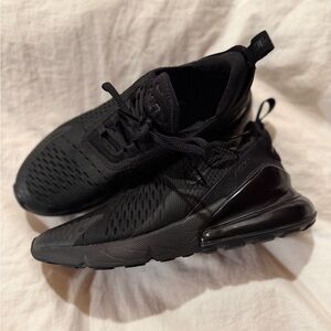 Nike Air Max 270 Black Athletic Sneakers